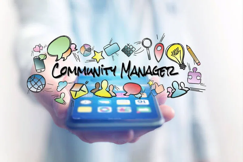 présence sur les réseaux sociaux - community manager