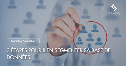 [Araoo] Image à la une blog &amp;#8211; 3 étapes pour bien segmenter sa base de donnees