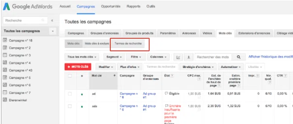 optimiser la longue traîne sur Adwords - Araoo blog