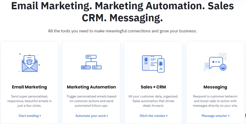 outils marketing automation - activecampaign