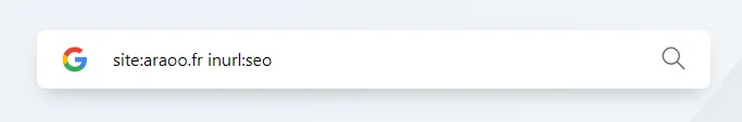 opérateurs de recherche google - inurl