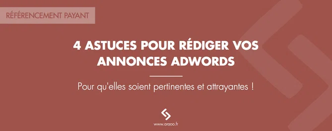 rediger annonce adwords