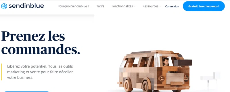 outils marketing automation - sendinblue